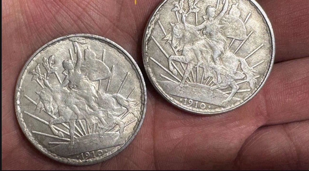 LOT OF 2 Mexican Caballito Coins