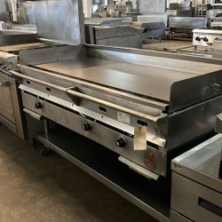 Manual Flat Griddle - Natural Gas 