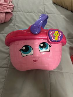 LEAP FROG SHAPES AMD SHARING PICNIC BASKET