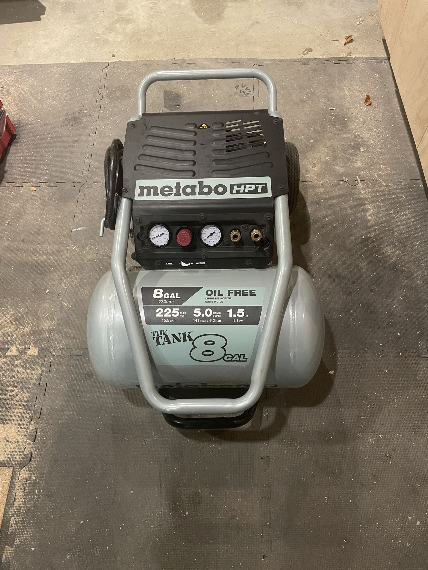 Metabo HTP 8 Gal. High Capacity Air Compressor
