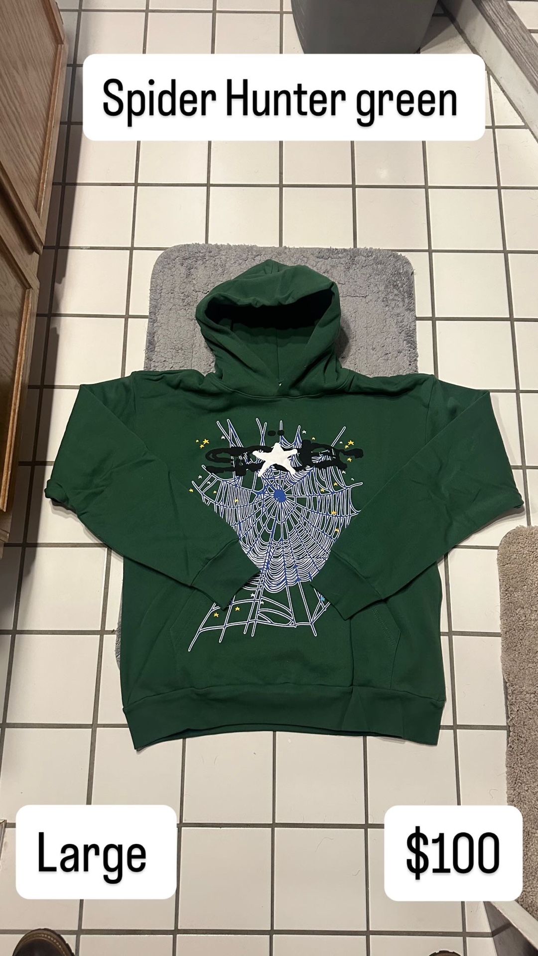 Spider hunter gree hoodie 