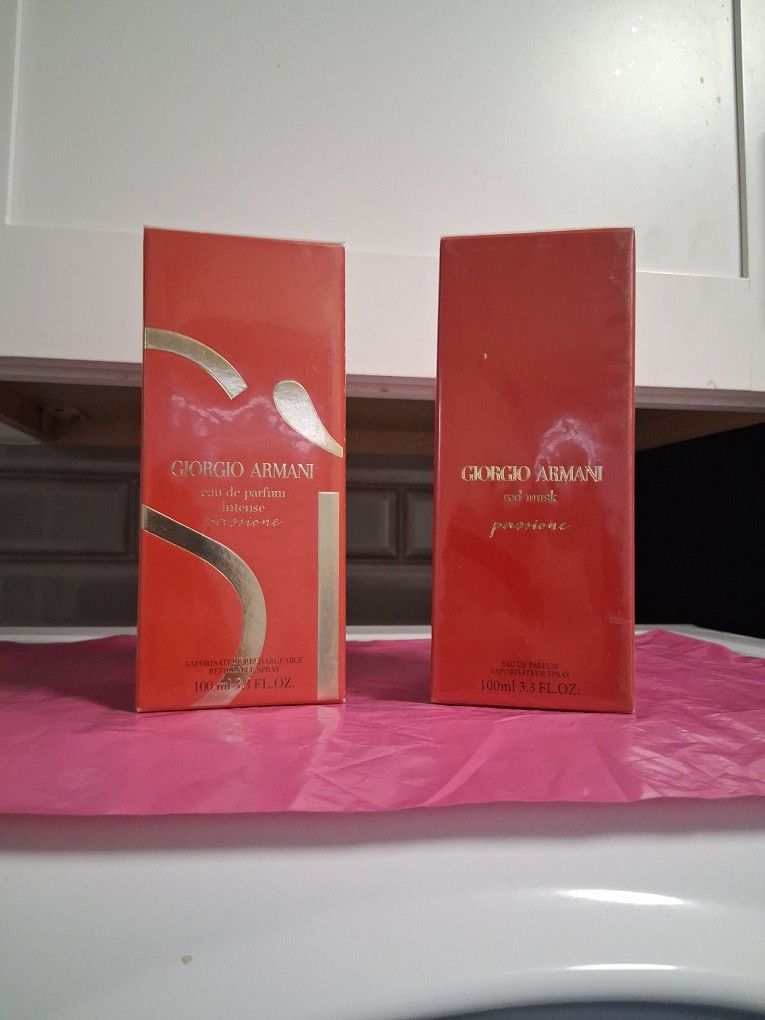 Armani Passione Si Red Mask Each $80
