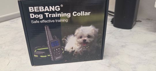 Dog Training Collar Original Box Charger Remote Small or Medium Dog. Brand New Bebang brand