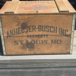 Budweiser Beer Case Anniversary Edition