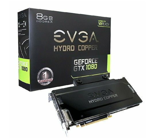 EVGA GeForce GTX 1080 FTW HYDRO COPPER GAMING