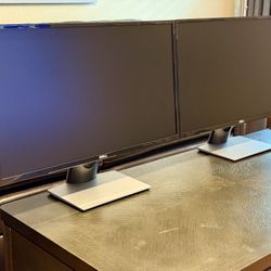 Dell 27” FHD IPS LED Monitors Like Brand new
