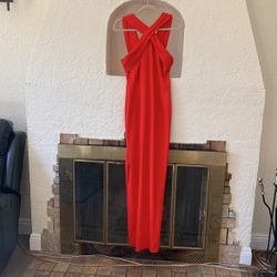 Red Long Evening Dress