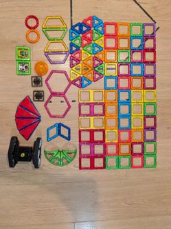 Magformers magnetic tiles toy