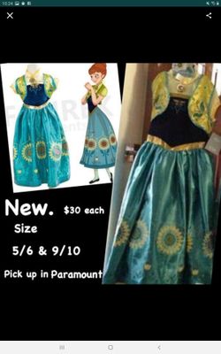 Anna costume Disney store