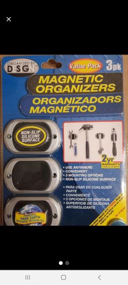 Magnetic organizers for tools 3 pack