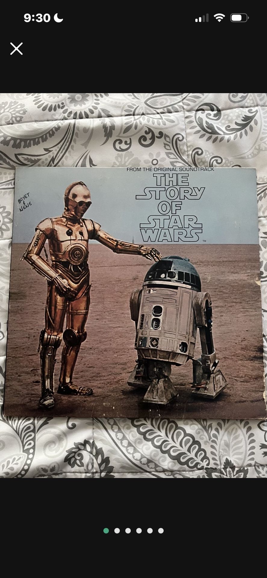 Star Wars Vinyl Record