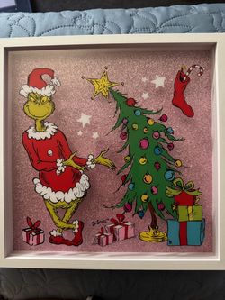 Grinch wall decor