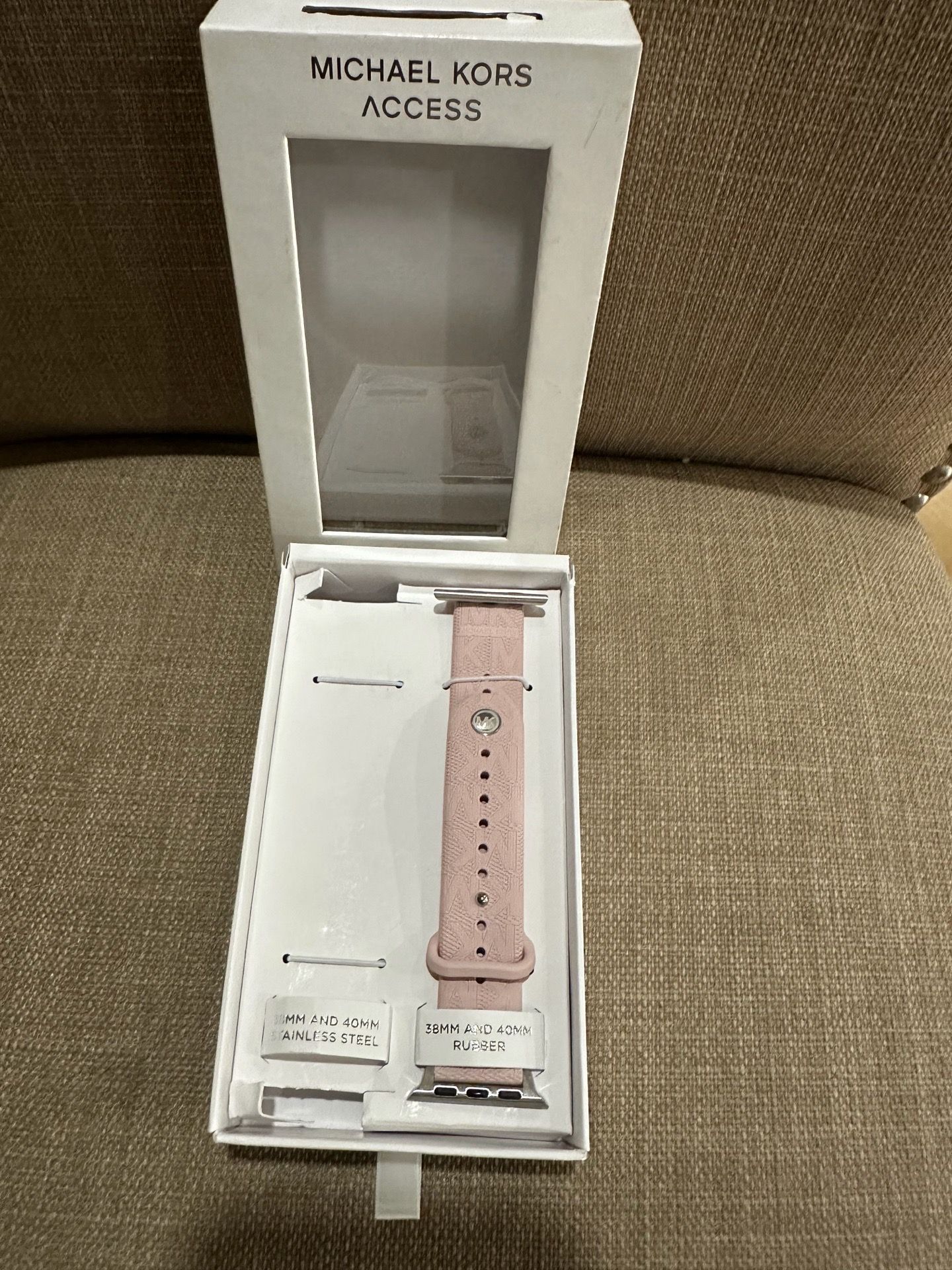Michael Kors Apple Watch Band Pink Size 38mm & 40mm