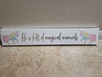 Unicorn Wall Decor