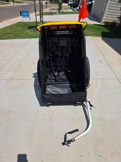 Burlee Bee Double bike trailer