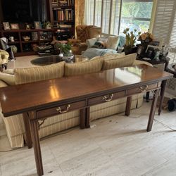 Solid Wood Console Table