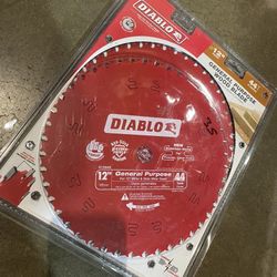DIABLO 12 in. x 44-Tooth General Purpose Circular Saw Blade Value Pack (2-Pack)