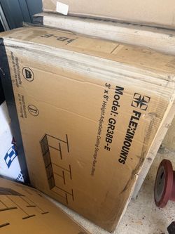 FLEXIMOUNTS 3x8 Overhead Garage Ceiling Storage Rack
