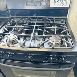 Black Ge 5 Burners Gas Stove 