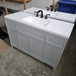 Bathroom Vanity Without Faucet 