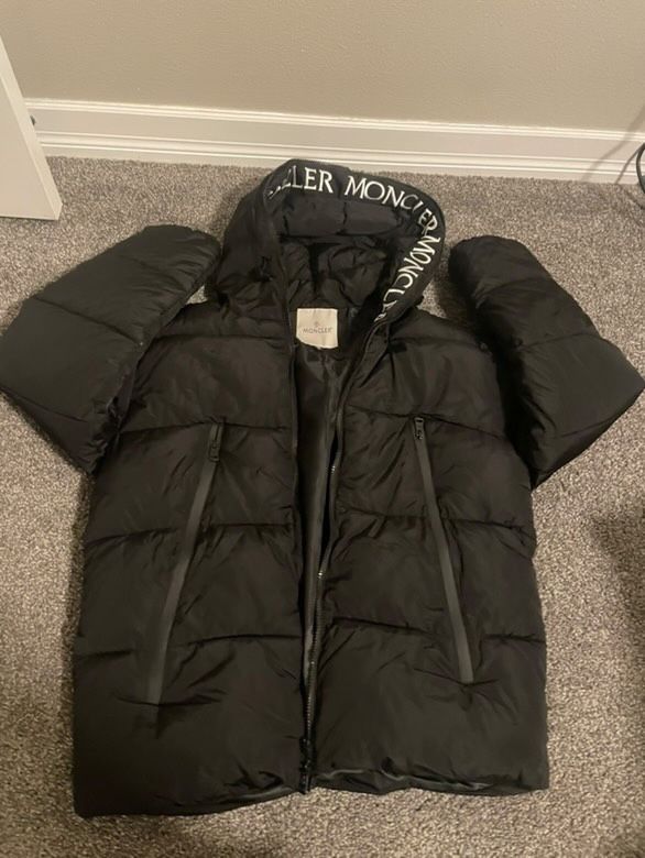 moncler moncleta short down jacket og version no nfc tag