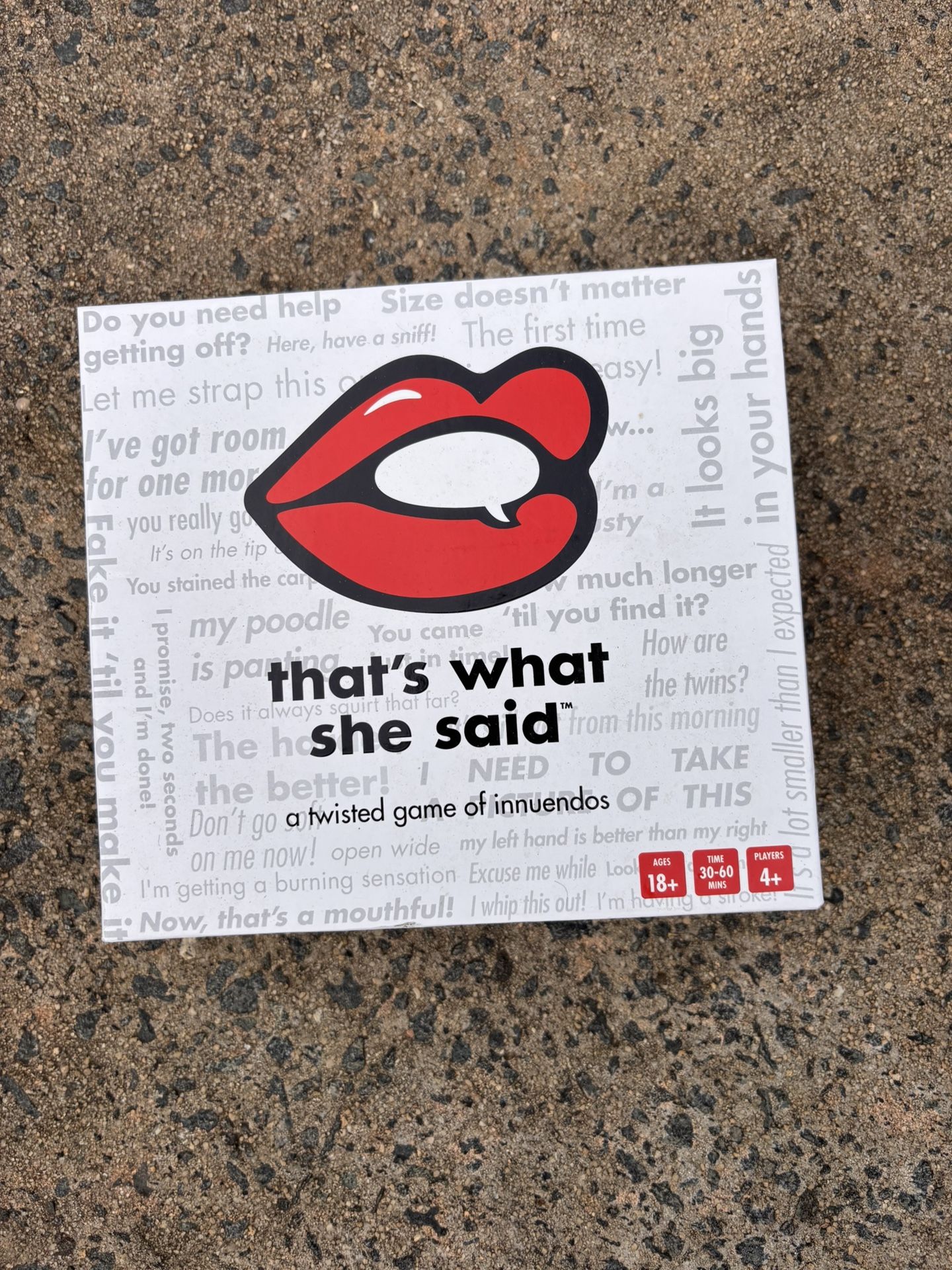 That’s What She Said