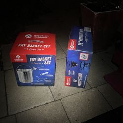 Deep Fryer Accessories, And Stand 