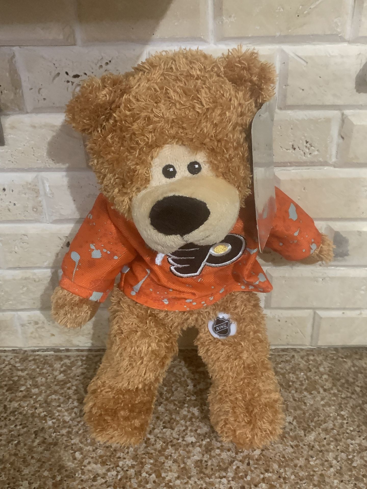 NHL Philadelphia Flyers Teddy Bear Collectible NWT