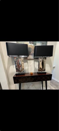 Pair Of Navarro Table Lamps From Arteriors Home