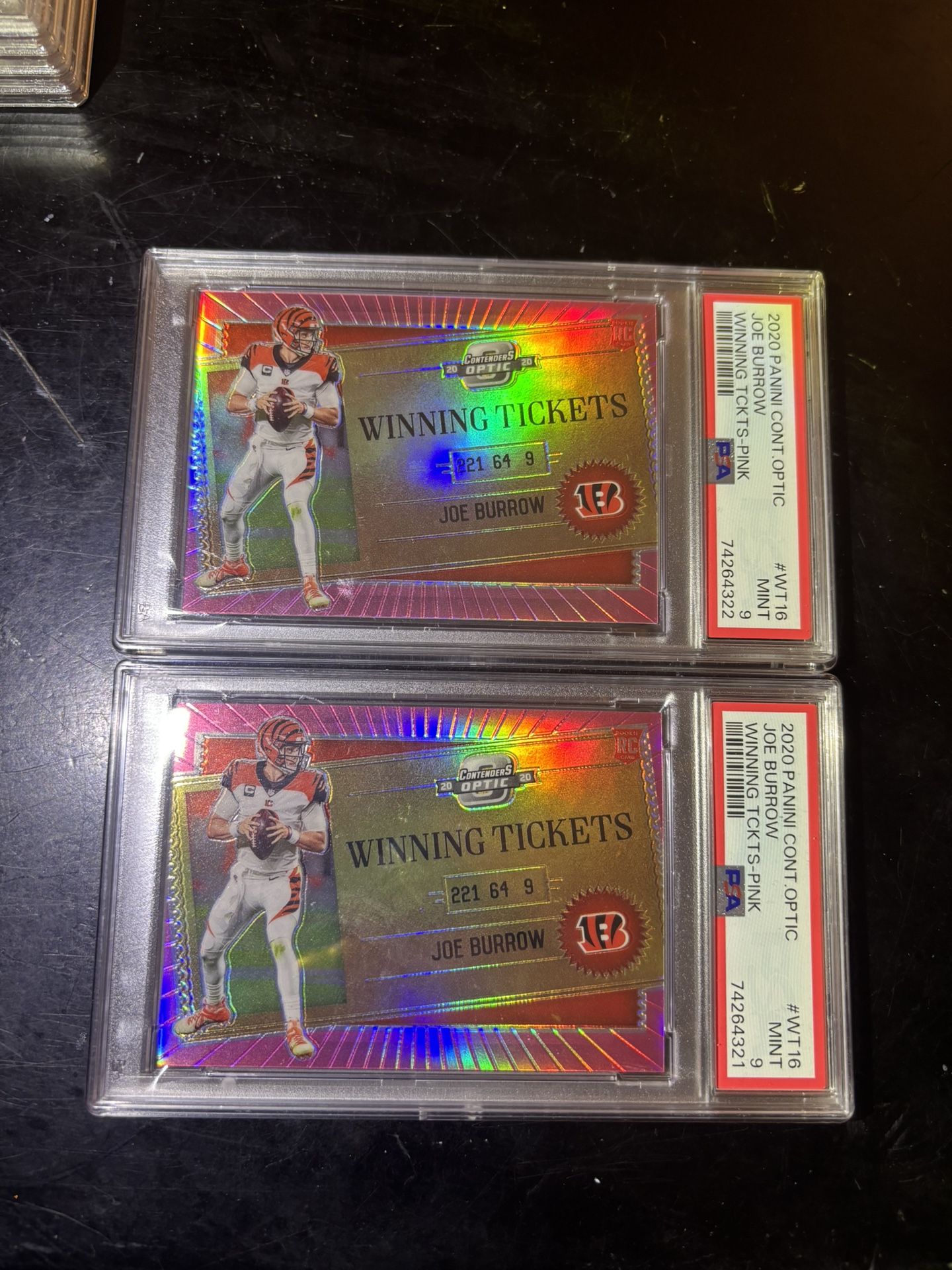 2020 Panini Joe Burrow PSA 9