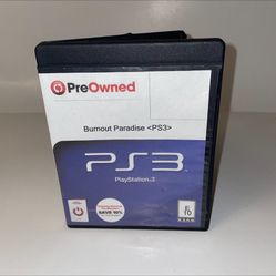 Burnout Paradise Disc Only For Sony Ps3 PlayStation 3