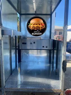 Stainless Steel Food Vending Trailer