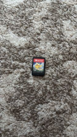 Pokemon let’s go pikachu for nintendo switch