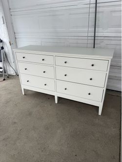 7 drawer white IKEA dresser !