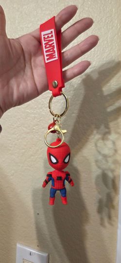 Marvel Spiderman big head keychain - cute edition