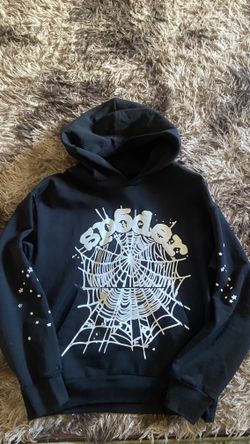 og web black spider hoodie