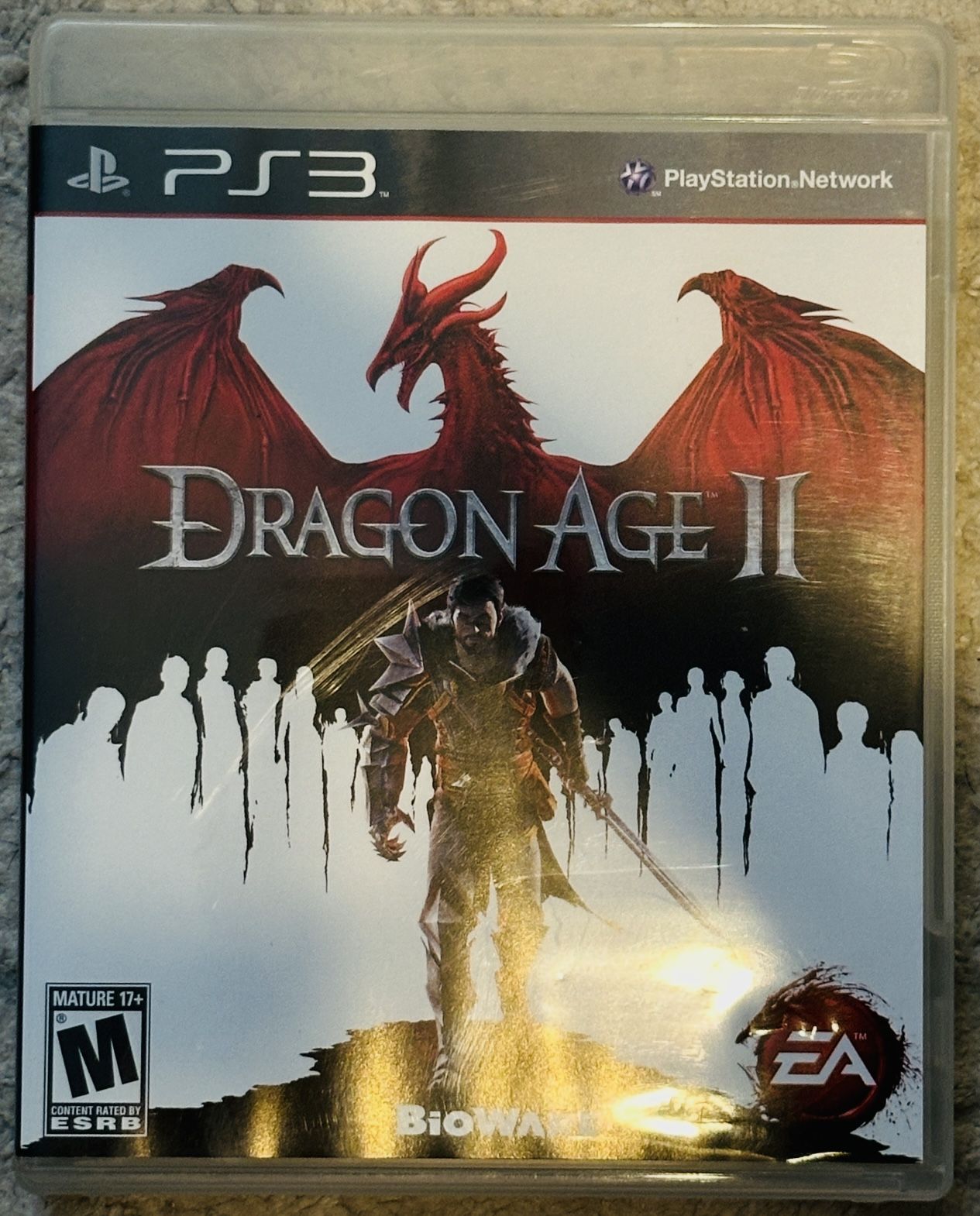 Dragon Age II 2 - PS3 PlayStation 3 - Complete w/ Manual - Tested/Works!