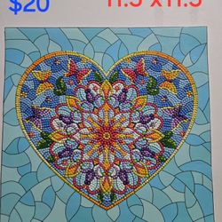 Completed Diamond Art 