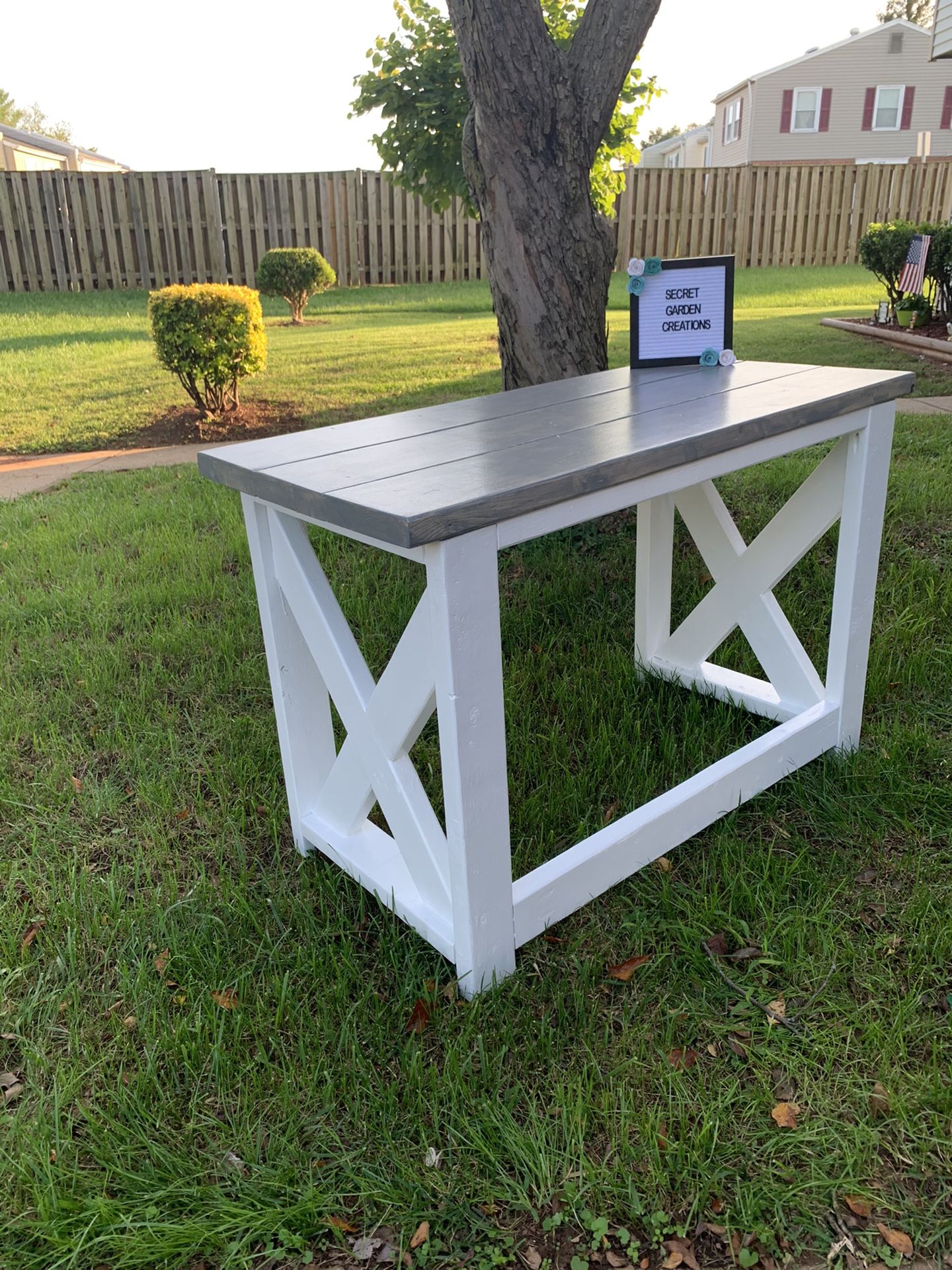 Farmhouse style desk