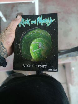 Rick and Morty night light