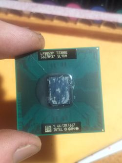 Intel laptop CPU (processor)
