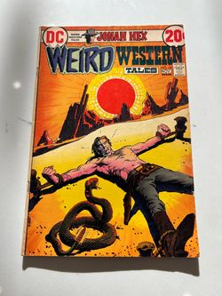 Weird Western Tales #14(DC Comics 1972) Jonah Hex |Classic DeZuniga Cover. 3.0 Low Grade, Intact