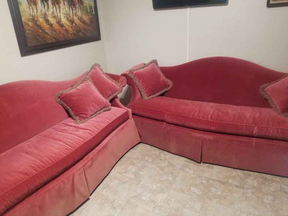 Vintage couches