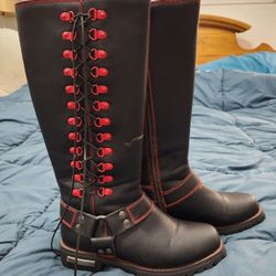 Black Leather BOOTS by Dream Apparel 