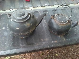 Cast iron kettles