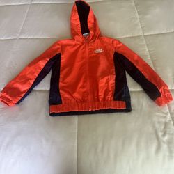 Nike Orange And Black Kids Jacket 