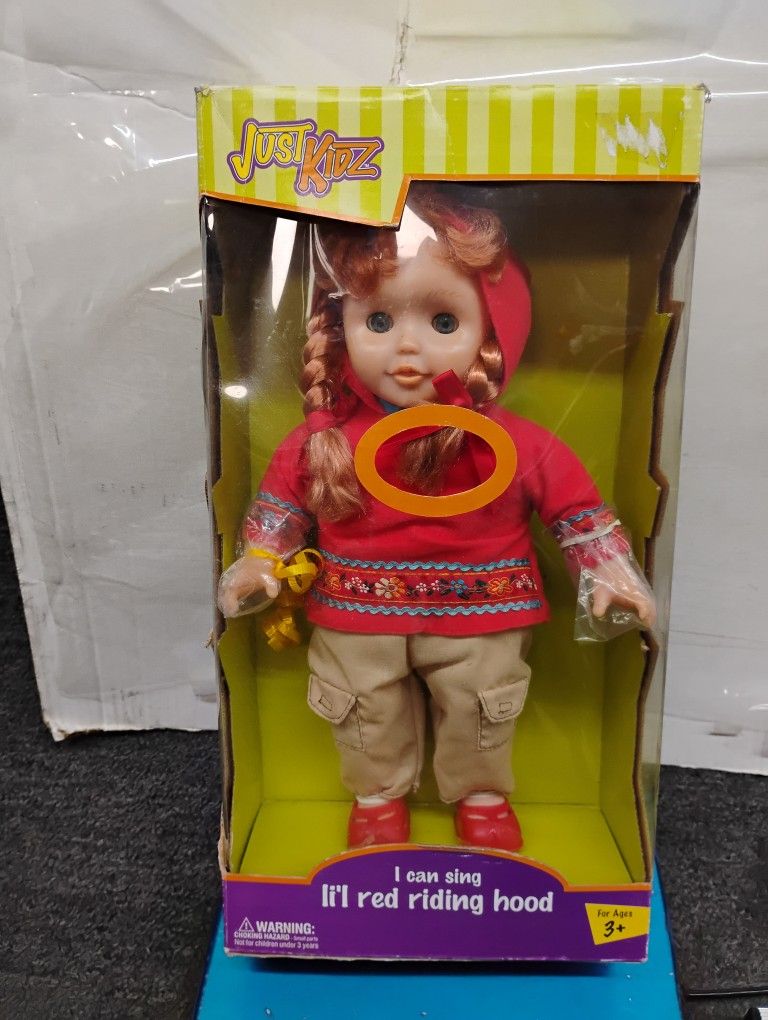 "Just Kidz" toy that sings "Li'l Red Riding Hood".