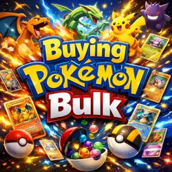 Buying Pokemon Cards Bulk (read description)