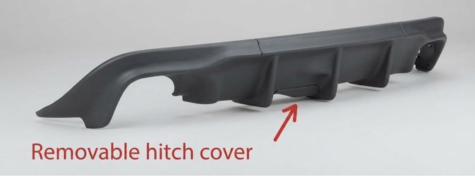Sarona Design Fiberglass Rear Diffuser - 2017-2026 Dodge Durango SRT / Hellcat