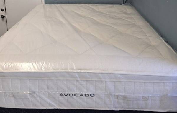King Size Avocado Luxury Organic Mattress Pillow Top Plush